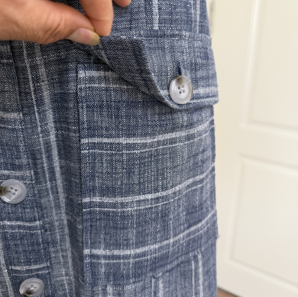 Ramy Brook Noemi Button Down Midi Dress - Picture 10 of 13
